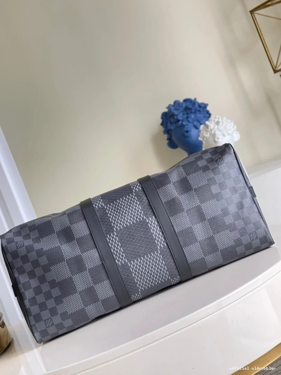 Official oldcobbler VUITTON 50 BANDOULIÈRE LOUIS KEEPALL 0821